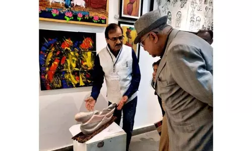Ganesh Sharma द्वारा कला कार्य प्रदर्शनी में प्रदर्शित किया गया बियॉन्ड लिमिट्स 2024 Ganesh Sharma द्वारा कला कार्य प्रदर्शनी में प्रदर्शित किया गया बियॉन्ड लिमिट्स 2024