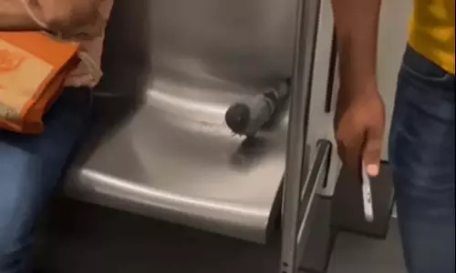 Viral video : दिल्ली मेट्रो में कबूतर की ‘यात्रा’, वायरल वीडियो