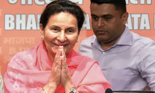 भाजपा की परनीत कौर ने किसानों के विरोध पर VP धनखड़ के बयान की सराहना की