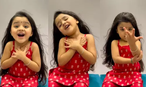 ये रातें ये मौसम पर लड़की के कातिलाना चेहरे के भावों ने जीता दिल, देखें वीडियो...