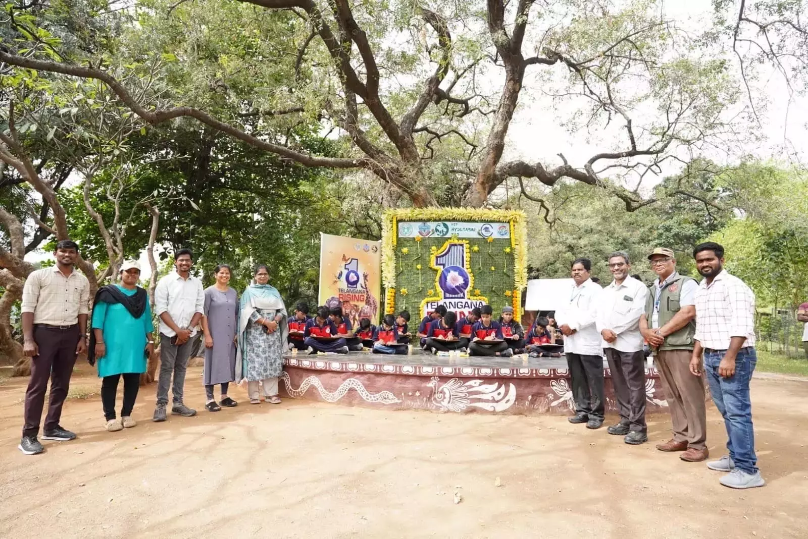 Hyderabad चिड़ियाघर में प्रजा पालना समारोह