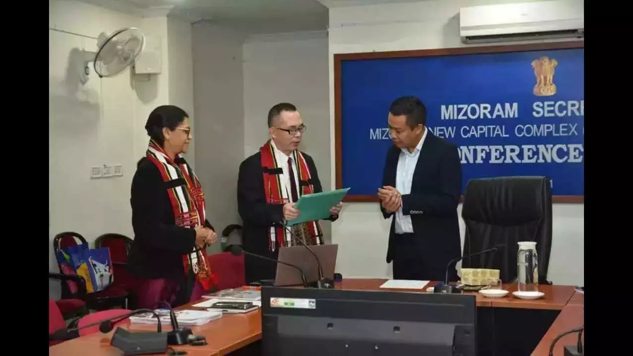 Mizoram सरकार ने सहयोग की संभावनाओं पर आईएलओ टीम के साथ चर्चा की