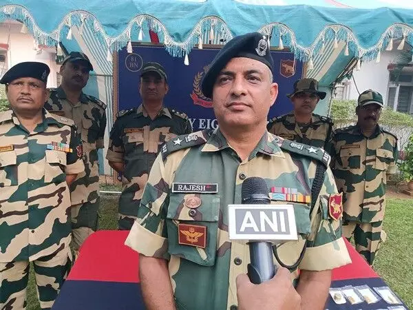 BSF ने त्रिपुरा के सोनामुरा में एक करोड़ रुपये से अधिक का सोना किया बरामद