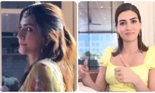 ‘परम सुंदरी’ कृति सेनन ने खुद को एक प्रतिशत एलिगेंट माना, फैंस से पूछे सवाल