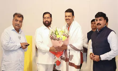 Eknath Shinde ने देवेंद्र फडणवीस को भाजपा विधायक दल का नेता चुने जाने पर बधाई दी