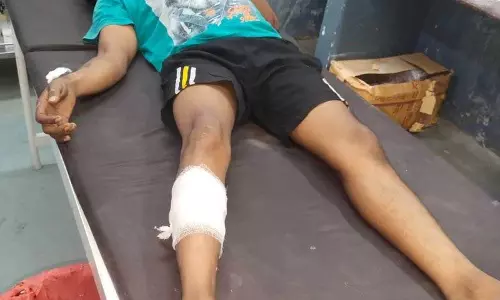 Haryana :  फरीदाबाद में मुठभेड़ के बाद लुटेरा गिरफ्तार