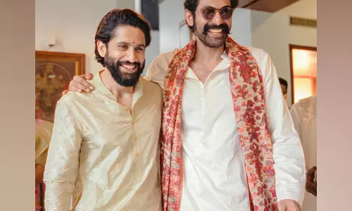 Rana Daggubati ने अपने चचेरे भाई नागा चैतन्य के साथ शादी के दिन की खुशनुमा तस्वीर शेयर की