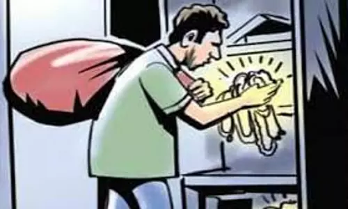 Damoh: ज्वेलरी की दुकान से डेढ़ किलो चांदी और नकदी चोरी, आठ चोर तलाश जारी