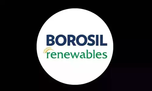 Borosil Renewables शेयर की कीमत में 7.13% ऊपर