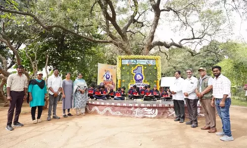 Hyderabad चिड़ियाघर में प्रजा पालना समारोह