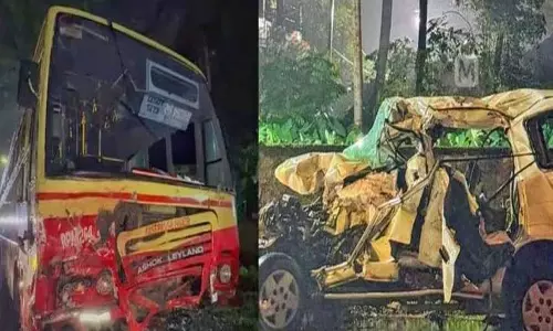 Kerala : अलप्पुझा दुर्घटना मेडिकल छात्र ने कार के लिए Kerala : अलप्पुझा दुर्घटना मेडिकल छात्र ने कार के लिए