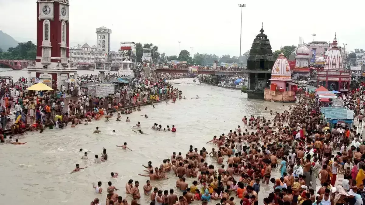 Haridwar में गंगा जल बी श्रेणी का मिला, नहाने के लिए ठीक; पीने योग्य नहीं Haridwar में गंगा जल बी श्रेणी का मिला, नहाने के लिए ठीक; पीने योग्य नहीं