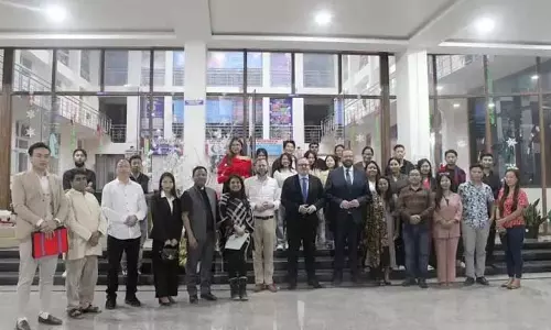 Nagaland : भारत-जर्मनी सामरिक साझेदारी के प्रतिनिधियों ने एनईआईएसएसआर का दौरा किया