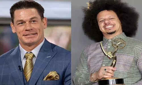 John Cena और एरिक आंद्रे नई कॉमेडी लिटिल ब्रदर के लिए साथ आए John Cena और एरिक आंद्रे नई कॉमेडी लिटिल ब्रदर के लिए साथ आए