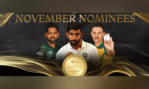 ICC ने नवंबर के महीने के सर्वश्रेष्ठ खिलाड़ी के लिए जसप्रीत बुमराह, हारिस राउफ, मार्को जेनसन को नामित किया