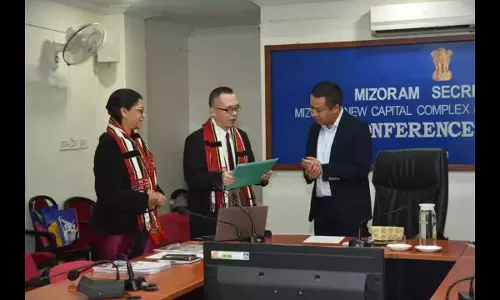 Mizoram सरकार ने सहयोग की संभावनाओं पर आईएलओ टीम के साथ चर्चा की Mizoram सरकार ने सहयोग की संभावनाओं पर आईएलओ टीम के साथ चर्चा की