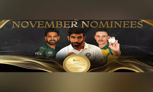 ICC ने जसप्रीत बुमराह, हारिस राउफ, मार्को जेनसन को नवंबर महीने के सर्वश्रेष्ठ खिलाड़ी के लिए नामित किया