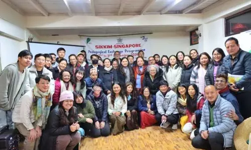 Sikkim -सिंगापुर शैक्षणिक आदान-प्रदान कार्यक्रम संपन्न