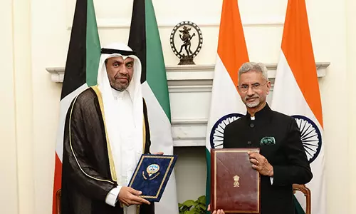 भारत और Kuwait ने सहयोग के लिए संयुक्त आयोग की स्थापना हेतु समझौता ज्ञापन पर हस्ताक्षर किये