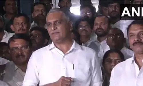 BRS MLA हरीस राव को गाचीबोवली पुलिस स्टेशन से रिहा किया गया
