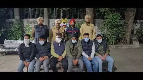 Mohali : वीजा के नाम पर धोखाधड़ी करने वाले छह गिरफ्तार