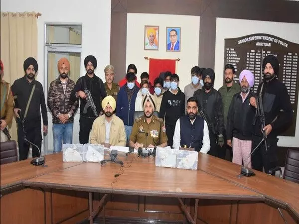 Punjab Police ने पाक समर्थित आतंकी मॉडल के 10 सदस्यों को किया गिरफ्तार