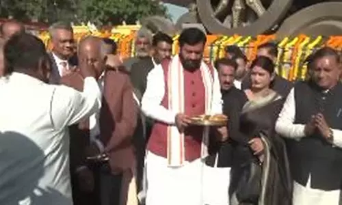 Haryana CM ने कुरुक्षेत्र में अंतर्राष्ट्रीय गीता महोत्सव का उद्घाटन किया