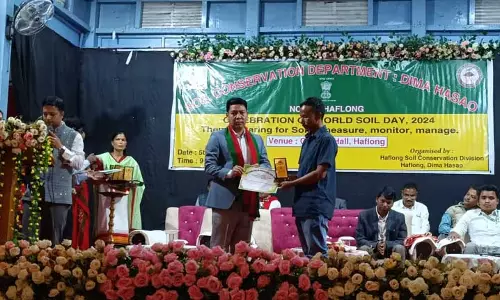 Assam: हाफलोंग मृदा संरक्षण ने दीमा हसाओ में विश्व मृदा दिवस मनाया Assam: हाफलोंग मृदा संरक्षण ने दीमा हसाओ में विश्व मृदा दिवस मनाया