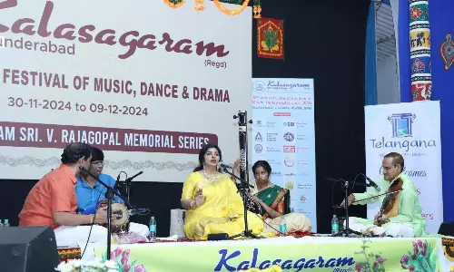 Telangana: नंदिनी ने बेहतरीन प्रस्तुतियों से दर्शकों को मंत्रमुग्ध कर दिया Telangana: नंदिनी ने बेहतरीन प्रस्तुतियों से दर्शकों को मंत्रमुग्ध कर दिया