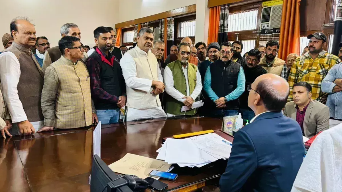 Muzaffarnagar: जाट महासभा में सम्भल प्रकरण को लेकर रोष Muzaffarnagar: जाट महासभा में सम्भल प्रकरण को लेकर रोष