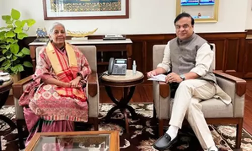 CM Himanta Sarma ने सीतारमण को एडवांटेज असम समिट में आमंत्रित किया