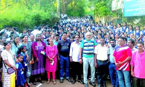GOA: रामनाथी में सामूहिक कक्षा बहिष्कार GOA: रामनाथी में सामूहिक कक्षा बहिष्कार