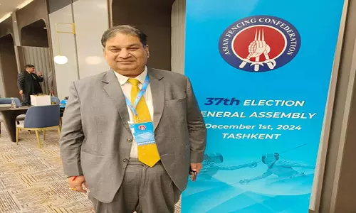 Rajeev Mehta फेंसिंग कन्फेडरेशन ऑफ एशिया के महासचिव चुने जाने वाले पहले भारतीय बने Rajeev Mehta फेंसिंग कन्फेडरेशन ऑफ एशिया के महासचिव चुने जाने वाले पहले भारतीय बने