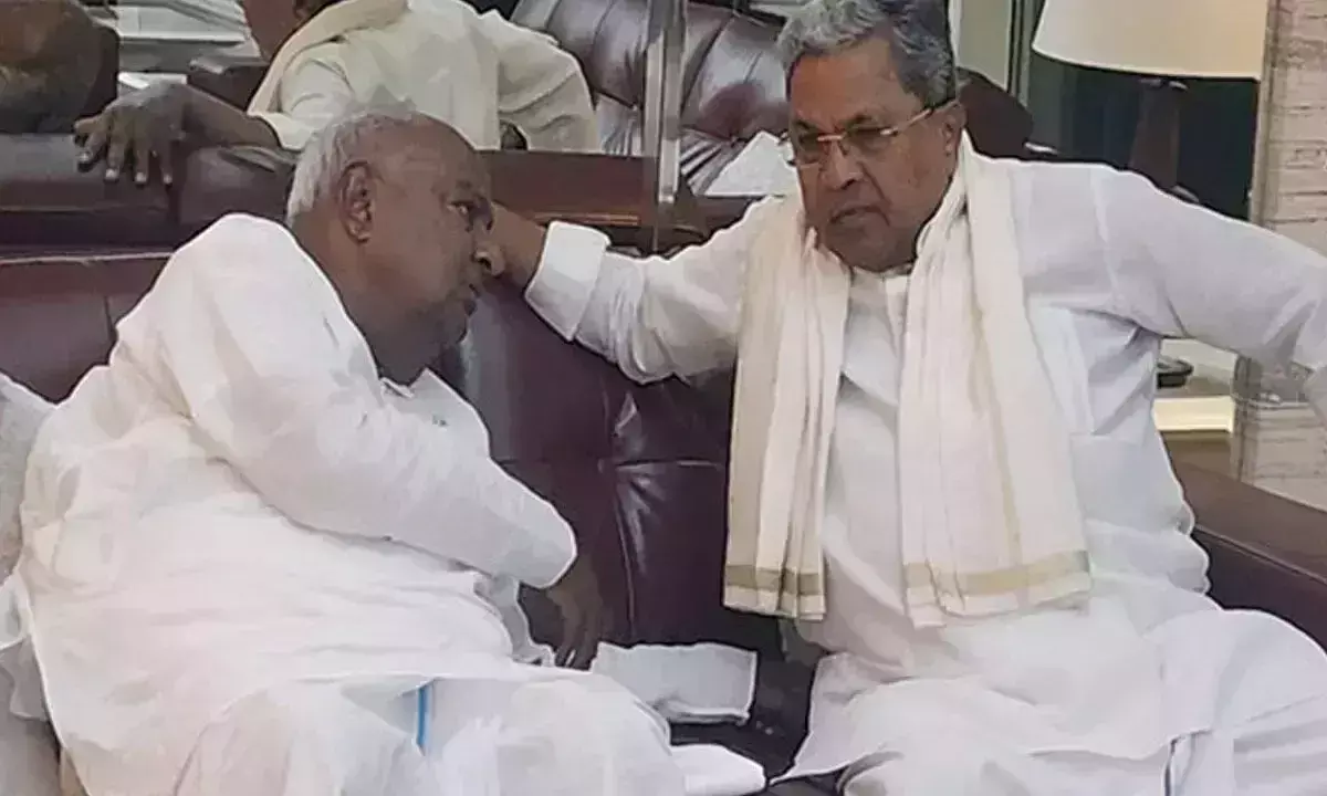 CM ने देवेगौड़ा से कहा, ‘नफरत की राजनीति’ में शामिल न हों CM ने देवेगौड़ा से कहा, ‘नफरत की राजनीति’ में शामिल न हों