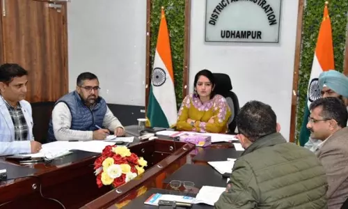 डीसी उधमपुर ने PMAY-शहरी योजना के कार्यान्वयन की समीक्षा की डीसी उधमपुर ने PMAY-शहरी योजना के कार्यान्वयन की समीक्षा की