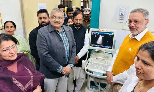 स्वास्थ्य मंत्री ने Tripuri में नई अल्ट्रासाउंड मशीन समर्पित की