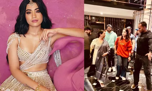 Rashmika Pushpa 2: रश्मिका अपने बॉयफ्रेंड के परिवार के साथ.. फोटो वायरल