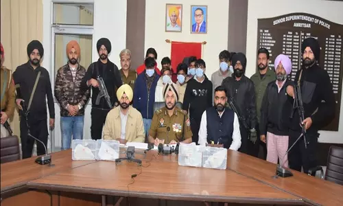 Punjab Police ने पाक समर्थित आतंकी मॉडल के 10 सदस्यों को किया गिरफ्तार