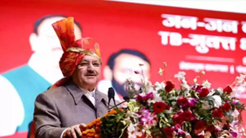 JP Nadda ने 347 जिलों में 100 दिवसीय टैब उन्मूलन अभियान शुरू किया