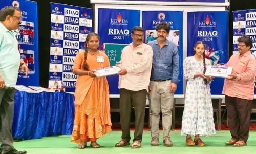 Andhra: 160 स्कूलों के 640 छात्र भाग लेंगे Andhra: 160 स्कूलों के 640 छात्र भाग लेंगे