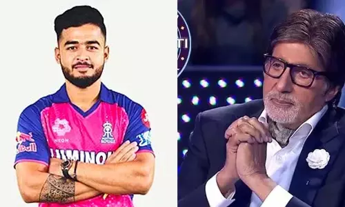 KBC में रियान पराग को लेकर अमिताभ बच्चन के सवाल