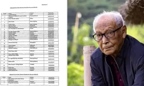 Assam सरकार ने आज 31 साहित्यकारों के नाम घोषित किए Assam सरकार ने आज 31 साहित्यकारों के नाम घोषित किए