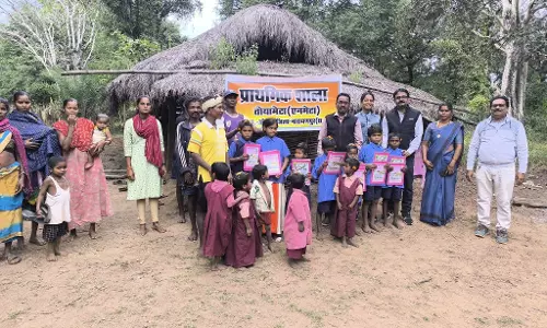 नक्सल प्रभावित गांव एनमेटा में पहली बार प्राथमिक शाला का हुआ शुभारंभ नक्सल प्रभावित गांव एनमेटा में पहली बार प्राथमिक शाला का हुआ शुभारंभ