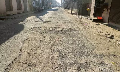 Haryana : सड़कें ख़राब हालत में