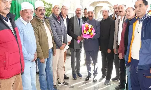 पांगी प्रतिनिधिमंडल ने Sukhu से मुलाकात कर अलग निर्वाचन क्षेत्र की मांग की