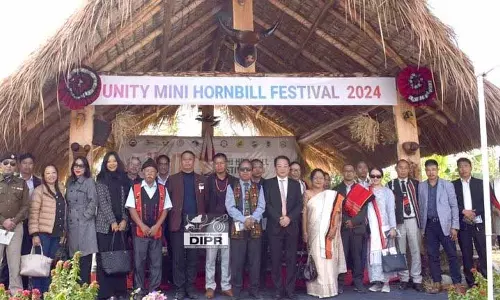 Nagaland : पेरेन में तीन दिवसीय एकता मिनी हॉर्नबिल महोत्सव शुरू