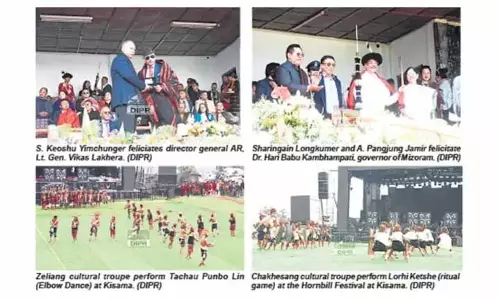 Nagaland : हॉर्नबिल महोत्सव के छठे दिन समृद्ध सांस्कृतिक प्रस्तुतियों ने लोगों को किया