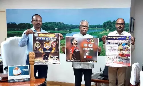 UOH कुलपति ने नशीली दवाओं के खतरे के खिलाफ सामूहिक कार्रवाई का आह्वान किया