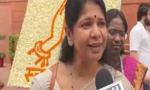 DMK की कनिमोझी ने की किसानों के खिलाफ केंद्र के निर्मम, अमानवीय बल प्रयोग की निंदा