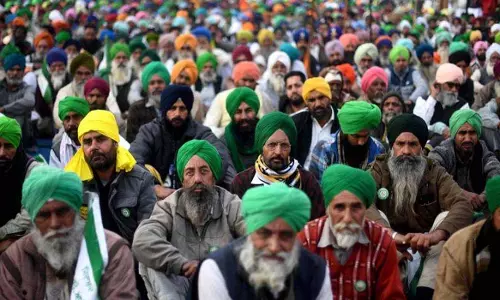 Patiala: किसान संगठनों ने हरियाणा पुलिस की आलोचना की